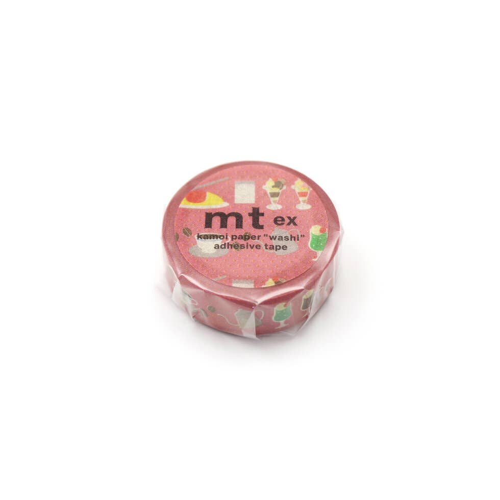 MT Masking Tape 15mm retro cafe