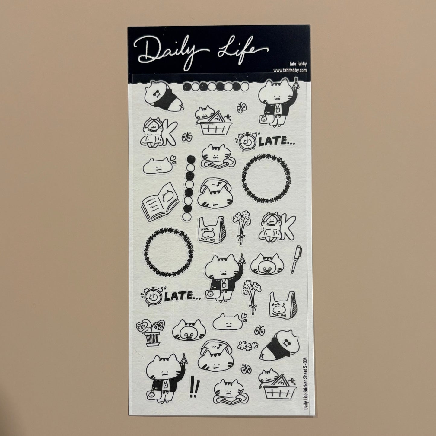 Daily Life 2 Sticker Sheet