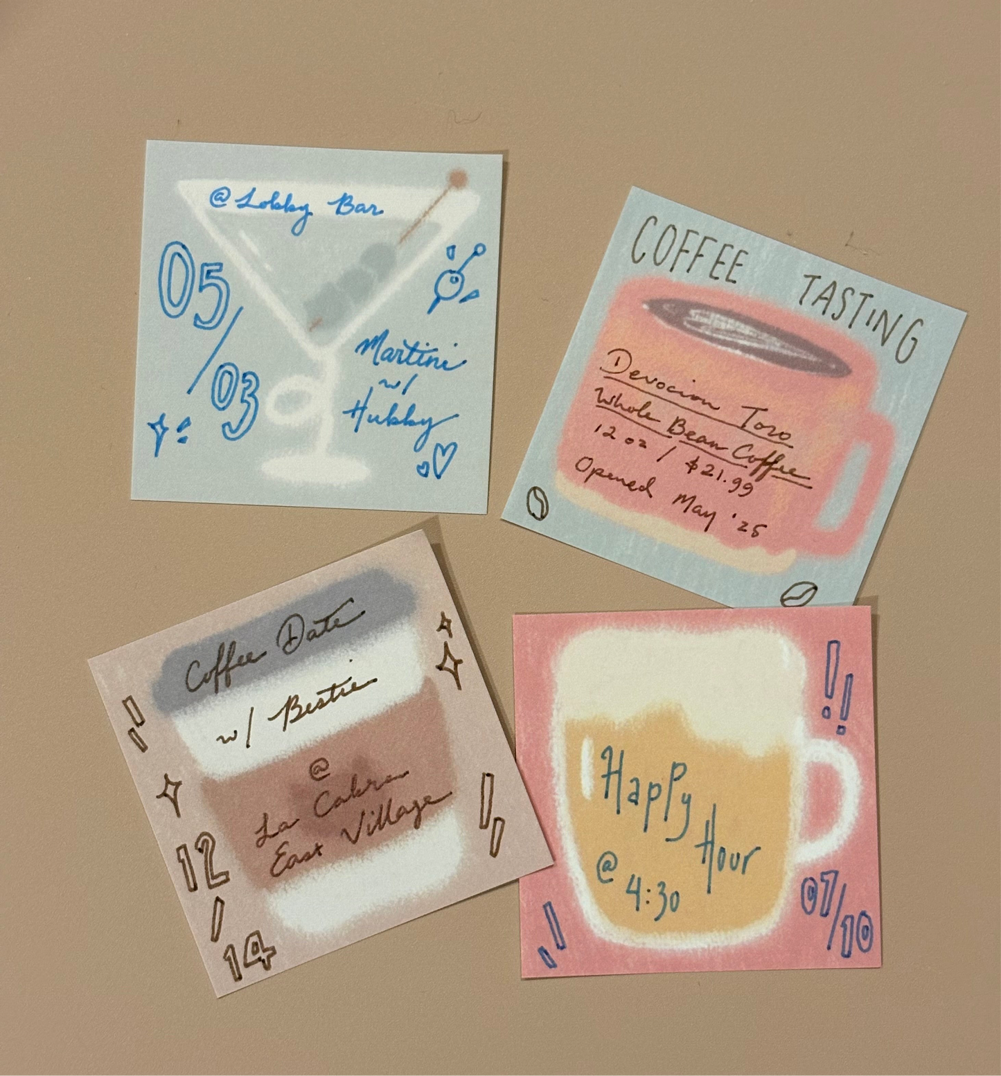 Mini Memo Pad - Mug