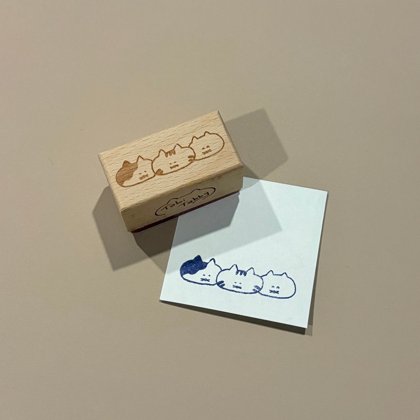 Wooden Stamp - Buddy