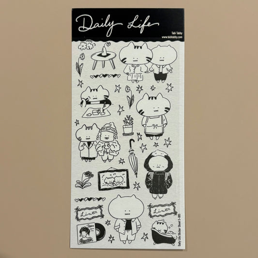 Daily Life 3 Daily Sticker Sheet