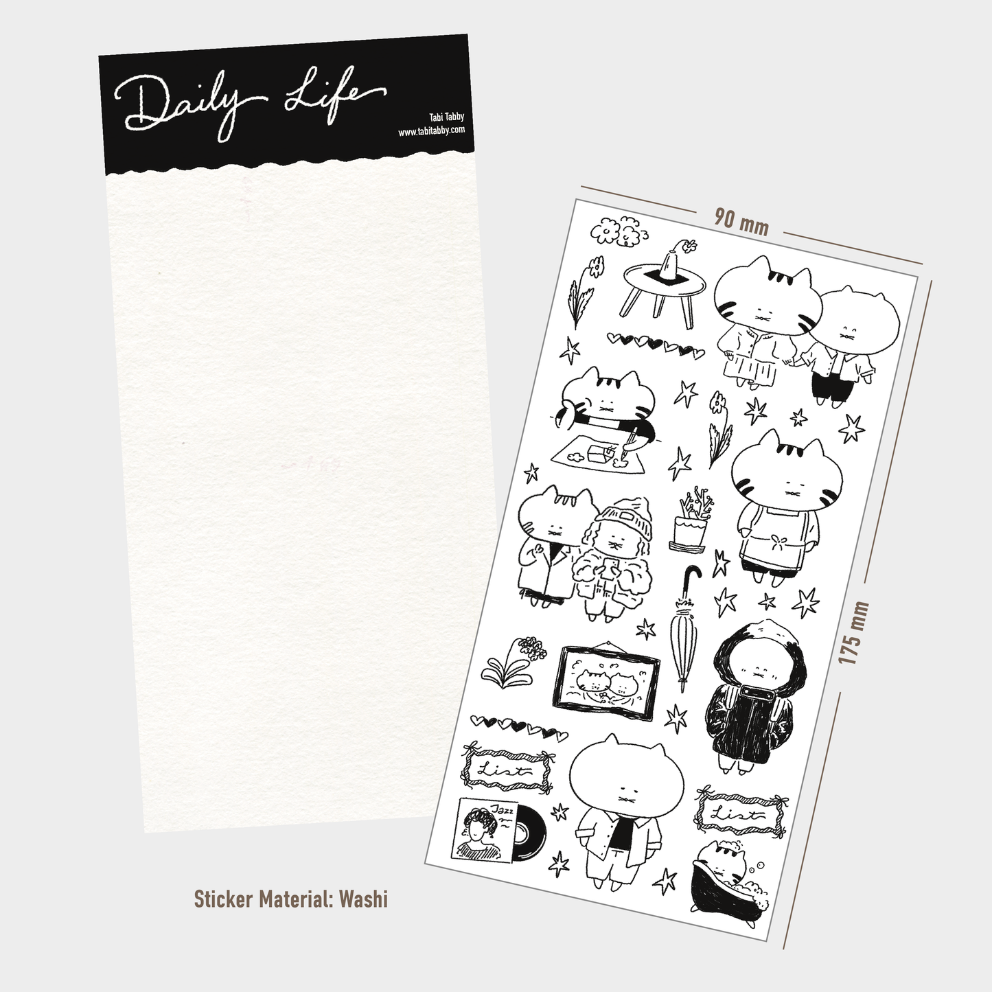 Daily Life 3 Daily Sticker Sheet