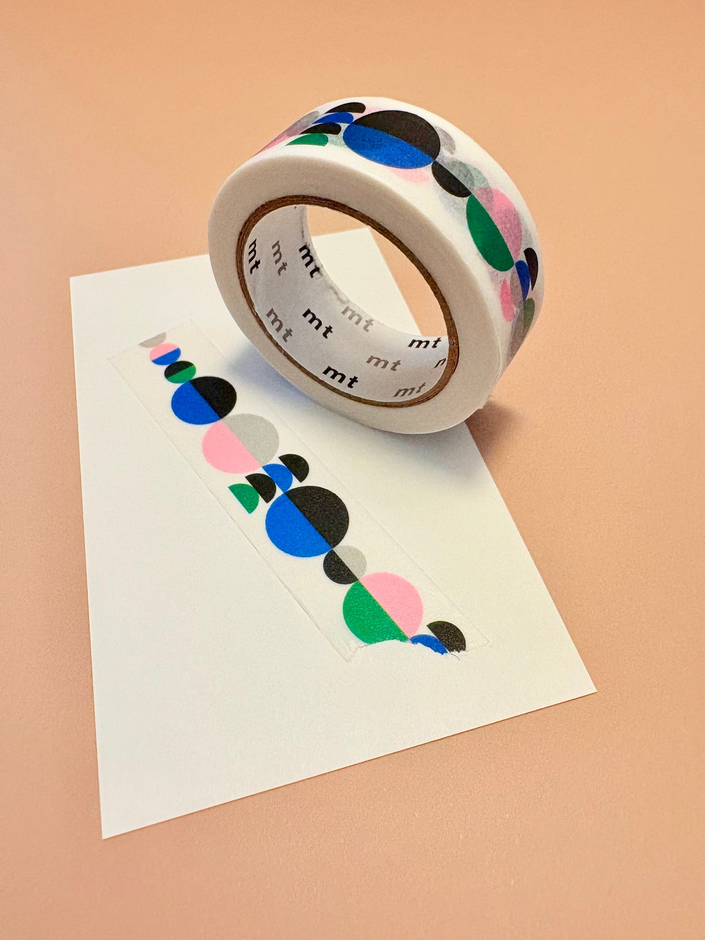 MT Masking Tape 15mm half circle