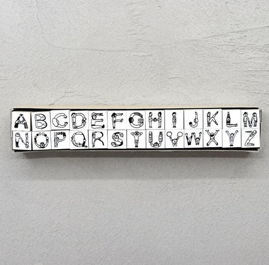 36 Sublo Rubber Stamp - Alphabet Set