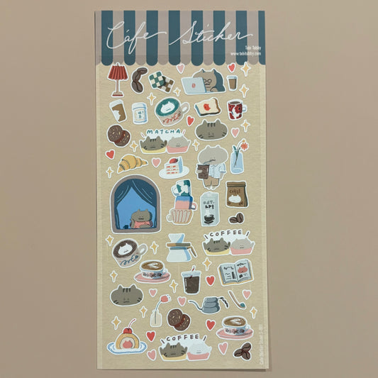 Cafe Sticker Sheet