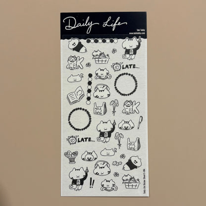 Daily Life 2 Sticker Sheet