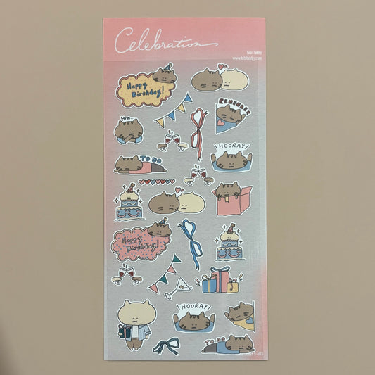Celebration Sticker Sheet