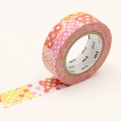 MT Masking Tape 15mm Negapoji Dot Pink