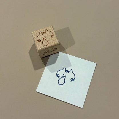 Wooden Stamp - zZZ