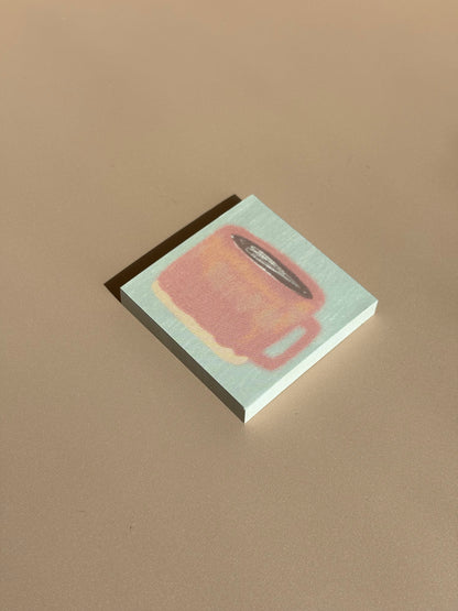 Mini Memo Pad - Mug