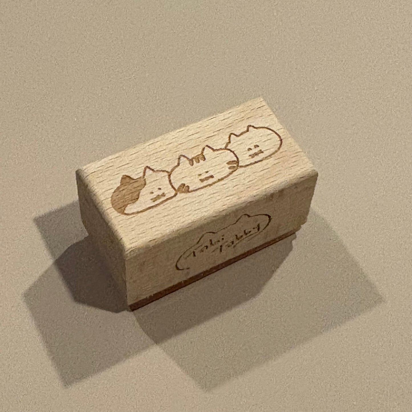 Wooden Stamp - Buddy