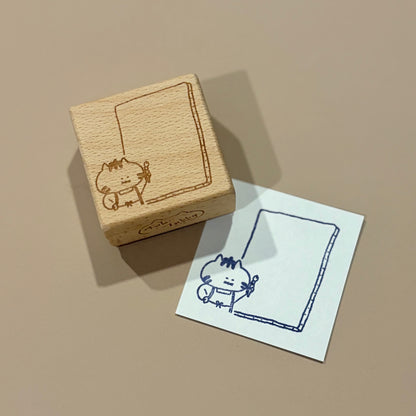 Wooden Stamp - Artist