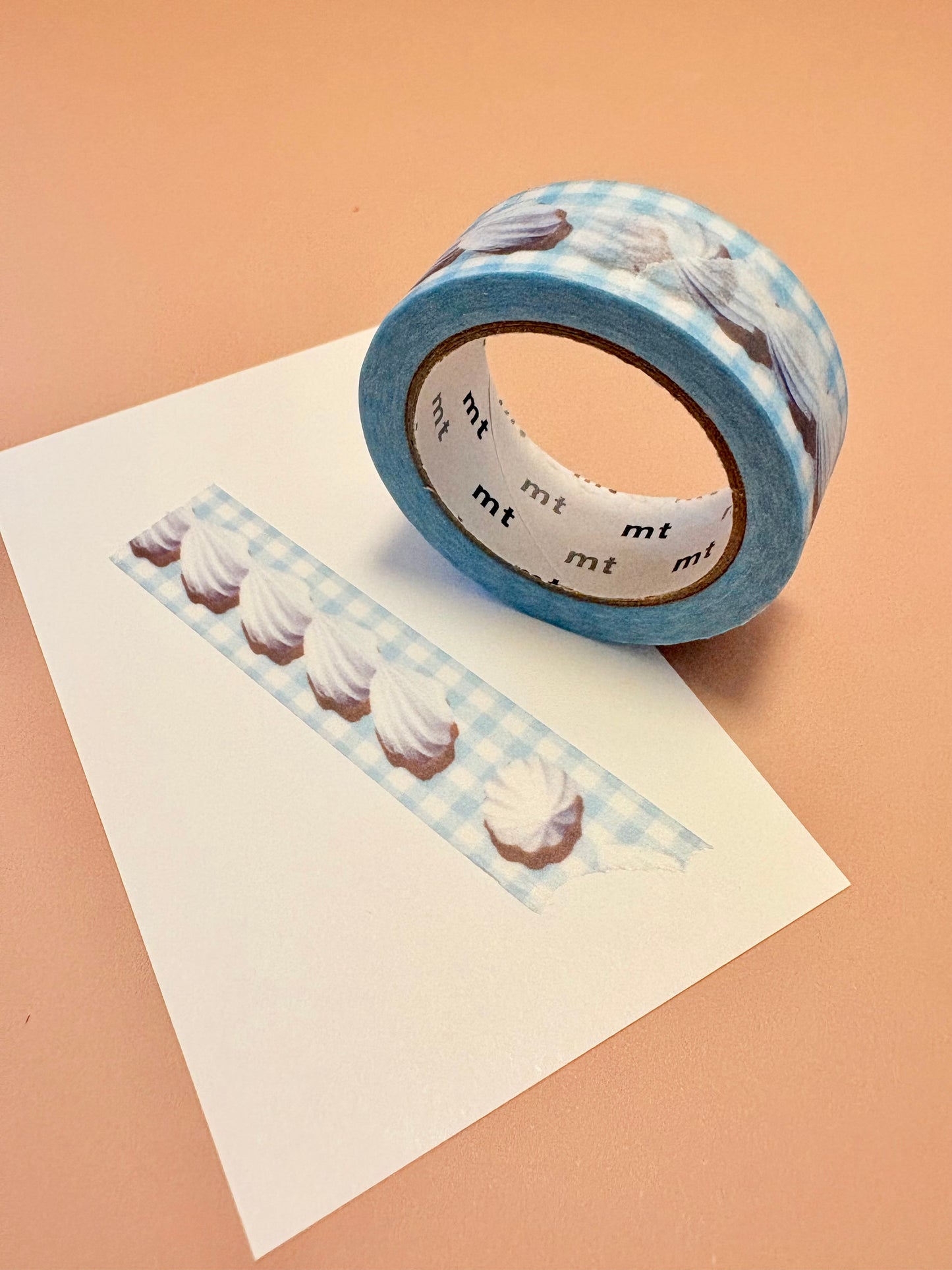 MT Masking Tape 15mm Whipped Cream Line
