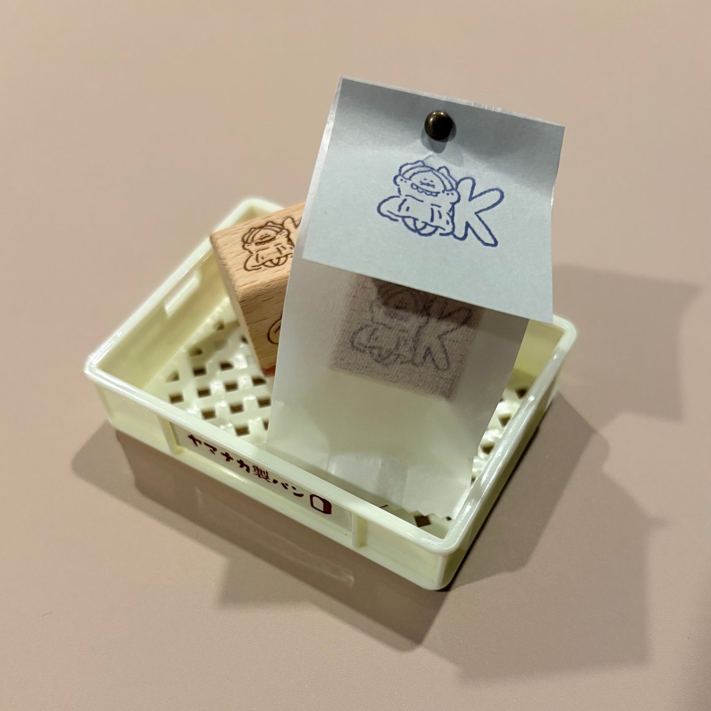 Wooden Stamp - OK