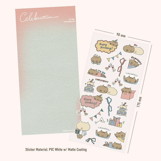 Celebration Sticker Sheet