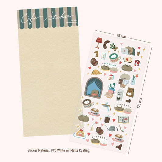 Cafe Sticker Sheet